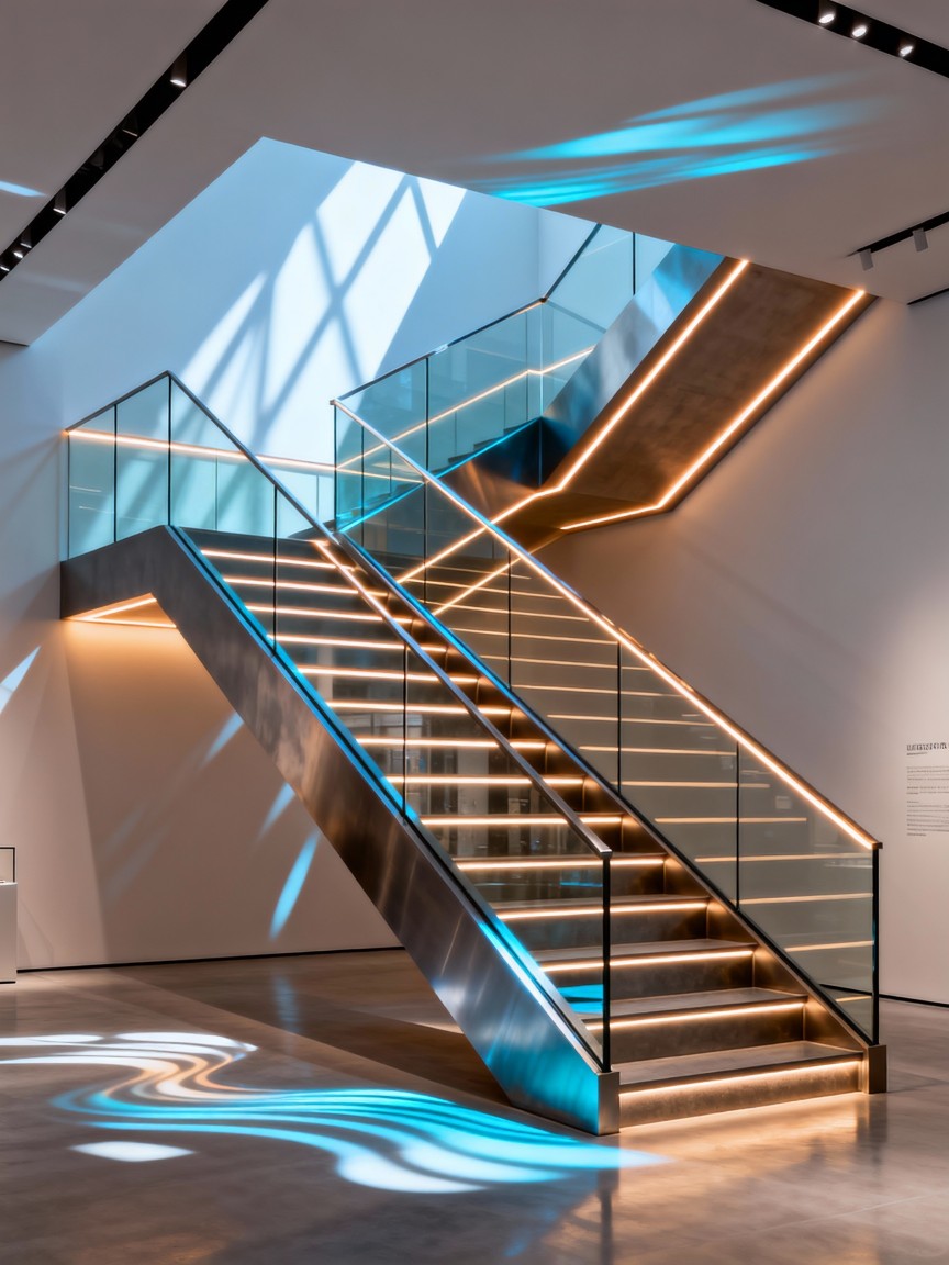 商业展厅楼梯空间